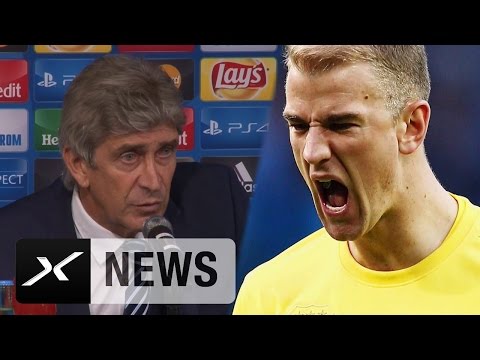 Manuel Pellegrini: Komplimente für die Fohlen und Joe Hart | Borussia M'Gladbach - Man City 1:2