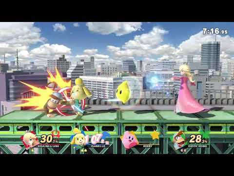 Ectro, Isabelle (Vs. Rosalina and Luma, Kirby, Diddy Kong), Online Arena, 05/08/2020