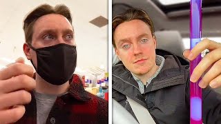 HOW DOES HE MAKE THIS SOUND | Guy Making Weird Noises Impersonating Groan Tube Instore!