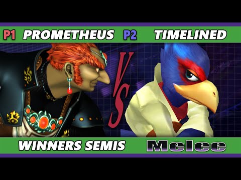 S@X 470 Winners Semis - Prometheus (Ganondorf) Vs. Timelined (Falco) Smash Melee - SSBM