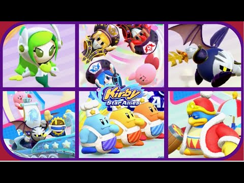 Kirby Star Allies - All Entrance Animations