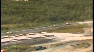 preview picture of video 'A-finale, Rallycross nasjonal under 2400cc, Harstad august 2010'
