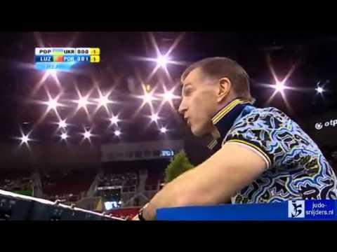 Judo 2013  European Championships Budapest: Popovych (UKR) - Luz (POR) [-81kg]
