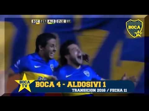 Boca 4 - Aldosivi 1 / Transición 2016