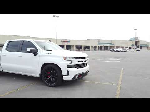 2020 Silverado lowered 4/6 on 24's