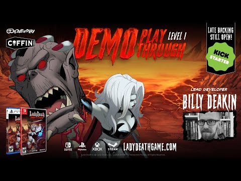 LADY DEATH DEMONICRON DEMO: Level 1 Playthrough