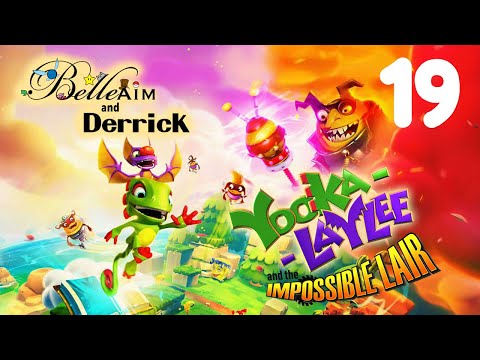 Yooka Laylee and the Impossible Lair - Part 19: Belle & Derrick (Beach, Fishin' & Puzzlin' )