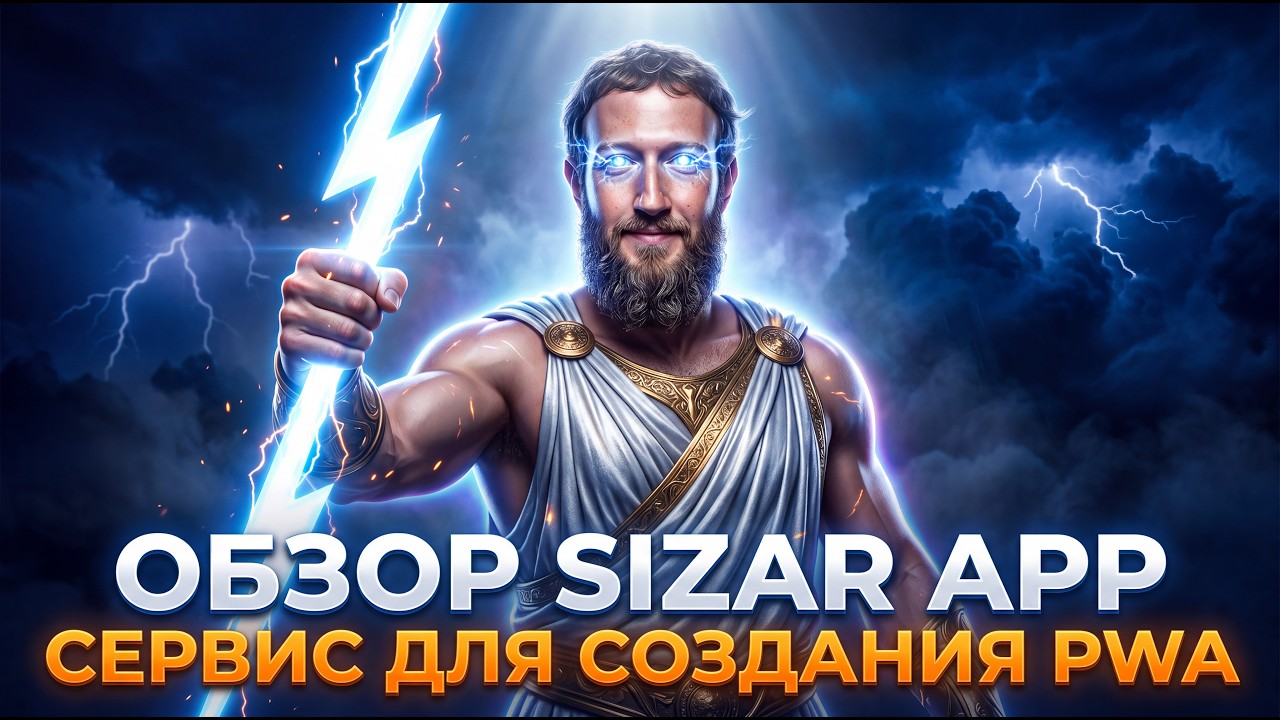 Обзор сервиса Sizar App | Умный сервис по созданию Pwa лендингов Sizar App