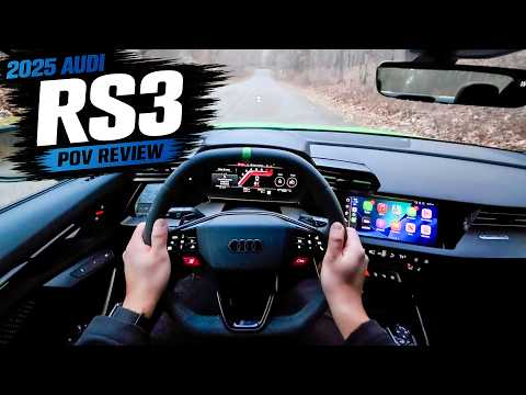 Thumbnail for 2025 Audi RS3 POV Drive!! by Audi, Vehicle