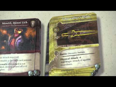 Dice Tower Reviews: Thunderstone Advance: Caverns of Bane