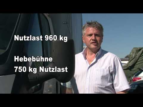 Ford Transit mit Hebebühne