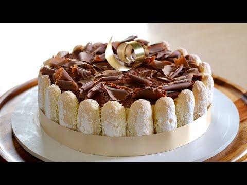 Tiramisu Charlotte – Bruno Albouze