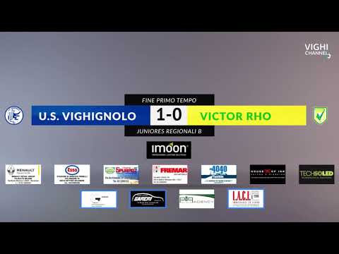 US VIGHIGNOLO vs VICTOR RHO - Juniores Regionale B