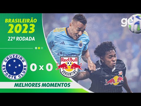 Gols e lances de Cruzeiro x Red Bull Bragantino