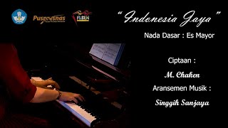 Download lagu Indonesia Jaya - Chaken M (Nada Dasar Es Mayor) FSL2N Menyanyi Tunggal SD mp3