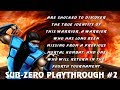Ultimate Mortal Kombat 3 Classic Sub Zero Very Hard Master Ladder 2 Xbox 360 1080p 60fps