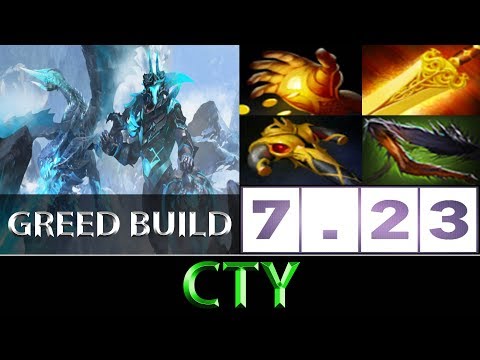 CTY [Dragon Knight] Farmed Hard Carry Greed Build ► Dota 2 7.23
