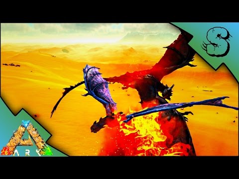 DEATH WORM FIGHT! ALPHA WYVERN FIGHT! HATCHING THREE WYVERNS! | Ark: Scorched Earth [Gameplay E13]