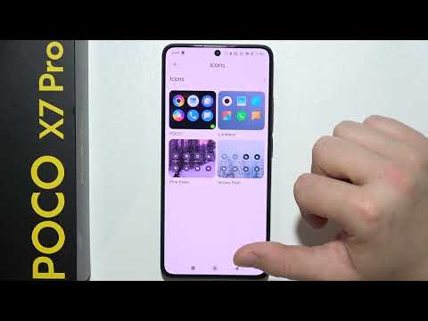 POCO X7 Pro: How to Change Icons Shape