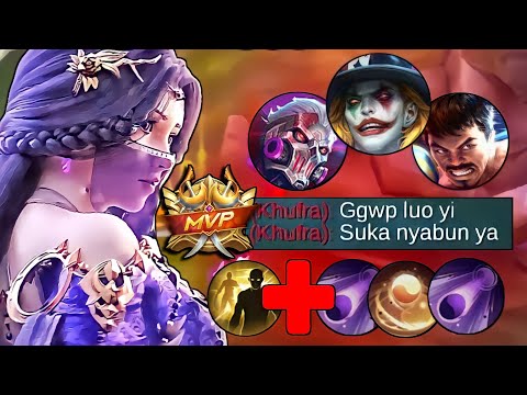 LUO YI THE REAL FAST HAND (IQ 300) Luo Yi Top 1 Global 2022 Gameplay - Mobile Legends