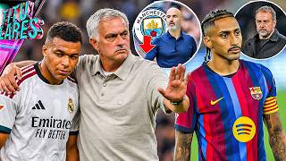 Mou vs la prensa por Mbappe | Flick critica viaje de Raphinha; esto hará | Sería DT del City en 3era