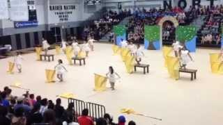 preview picture of video 'United High School Winterguard Team Competiton Show 2013'