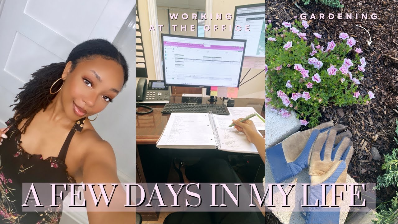 Day In my Life: Office Work day, Gardening, + More