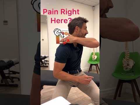 Pain at back of your shoulder in the upper trap area? Try this… #trappain #neckpain #shoulderpain