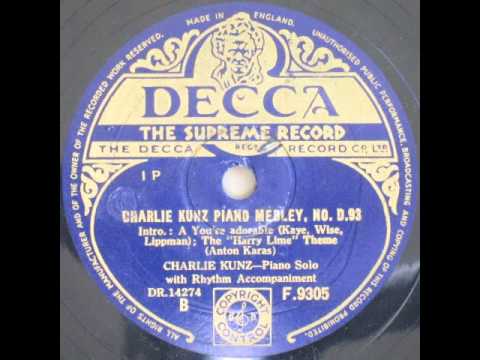 Charlie Kunz piano medley, No. D. 93 - Charlie Kunz 1949