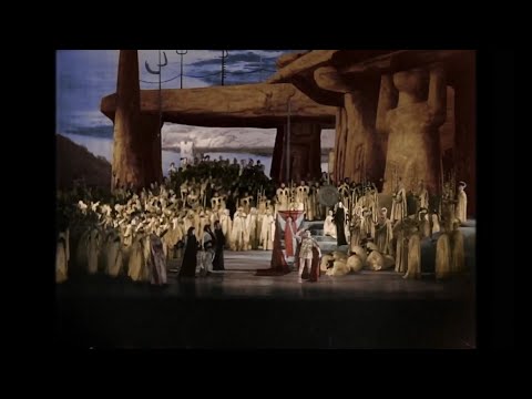 Mario Del Monaco, Franco Corelli & Maria Callas, Scene a Colori Norma 1953 & 1955