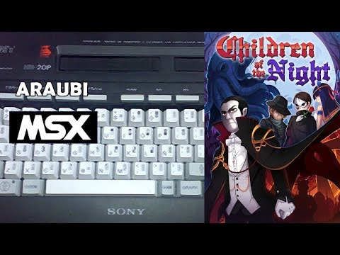 Children of the Night (2017, MSX, MSX2, Turbo-R, Hikaru Games)