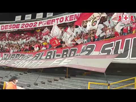 "¡La hinchada se jugó un clasicazo! :: La Guardia Albi Roja Sur :: LGARS" Barra: La Guardia Albi Roja Sur &bull; Club: Independiente Santa Fe