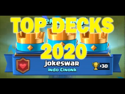 TOP DECKS 2020 FOR BEGINNER - Clash Royale