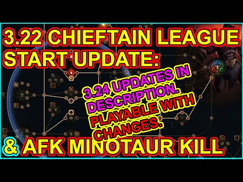 Read 3.24 Updates In Description - My 3.22 Leaguestarter. Chieftain Searing Bond. POE Path of Exile