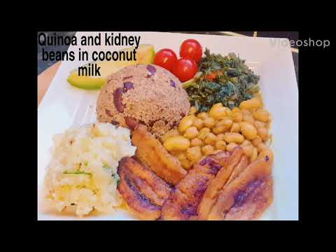 How To Make Quinoa &Kidney Beans In Coconut Milk