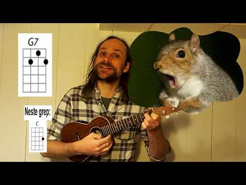 Nøtteliten - play-along (spille med) Danny Ukulele