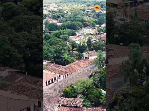 Drone Sobrevoando Pirenópolis - Goiás 👉 #pirenopolis #turismo #natureza #drone #lugares