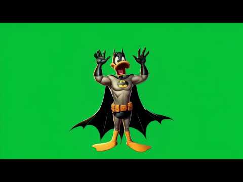 Duffy duck Barman is funny 4k green screen #funnymovies