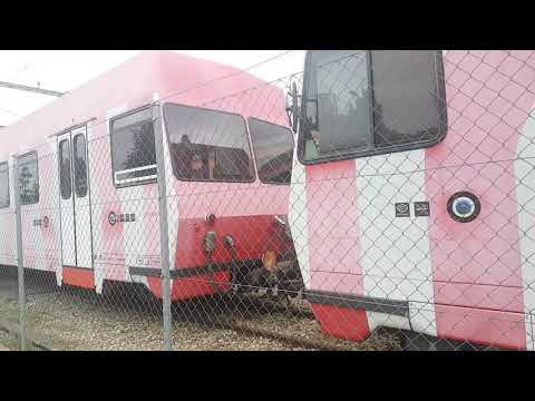 Die Abstellanlage der Aare - Seeland - Mobil (ASM) inkl. Historische Fahrzeuge.