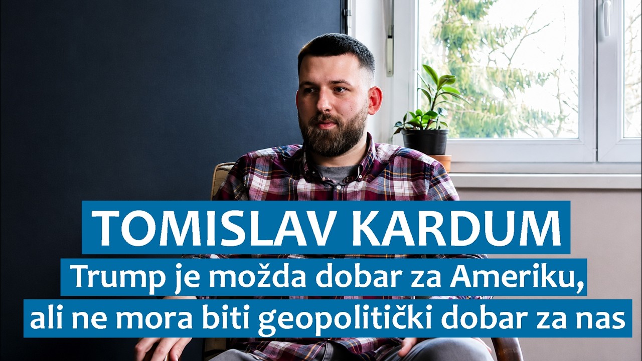 Tomislav Kardum: Trump je možda dobar za Ameriku, ali ne mora biti geopolitički dobar za zas