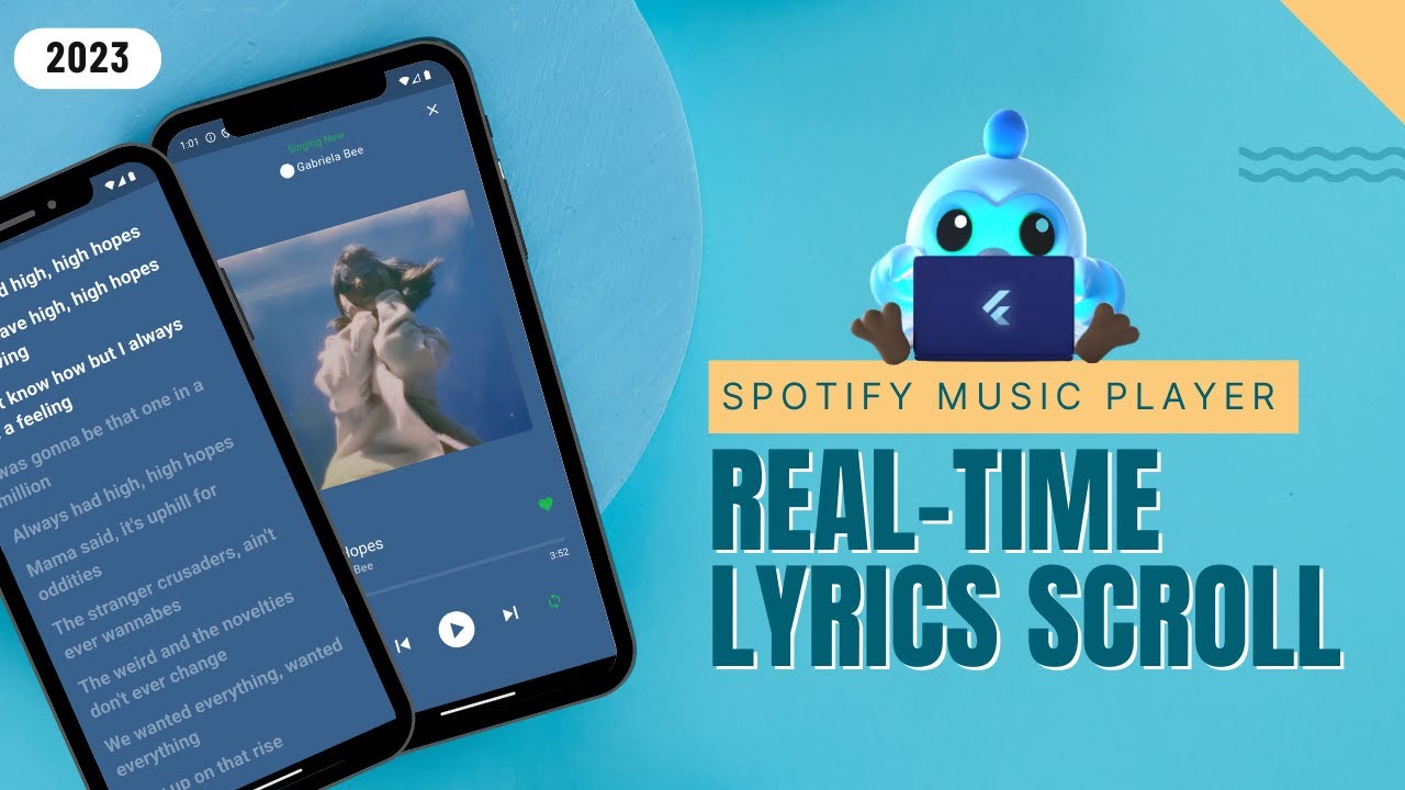Building a Spotify Music Player w/ Real-Time Lyrics using Flutter