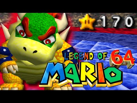 BOWSER HAT KINDER?! - The Legend of Super Mario 64 - Zelda & Mario64 Hack #27