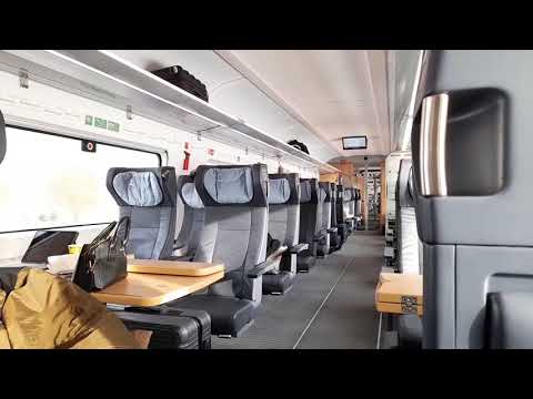Züge in Bayern Bahnhofsvideo Bamberg mit ICE 1, ICE 4, BR 232, BR 152. BR 185, BR 445, BR 442 Schnee
