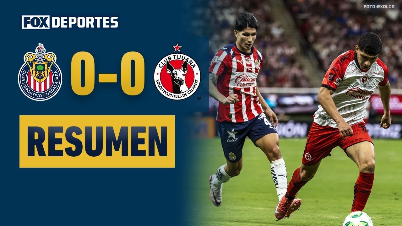 🐐😱 CHIVAS 0-0 TIJUANA | Guadalajara dejó ir el liderato del Clausura 2026 | HIGHLIGHTS | Liga MX