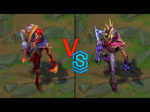 Arcana Jhin VS Soul Fighter Jhin