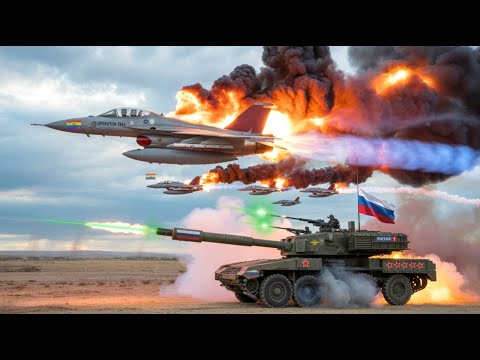 Trapped! 35 NATO and German Fighter Jets Cornered by Russia – ARMA 3