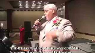 LlVE PERFORMANCE: &quot;Miracle Worker&quot;, Rance Allen sings for Apostle Henton, pt 1