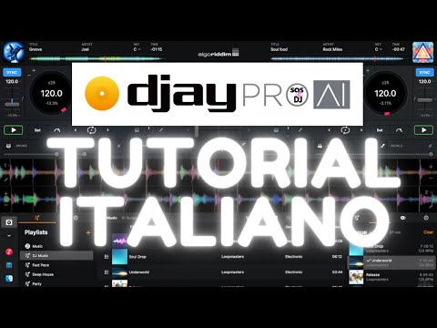 Djay Pro AI Tutorial Italiano