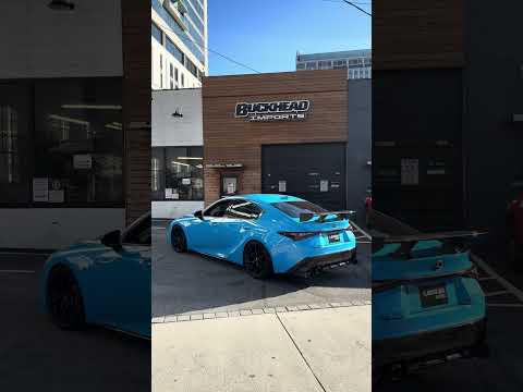 Lexus Racing USA IS 500 x A’pexi Exhaust at Idle | RS-R Best*i Active Coilovers | BBS Wheels