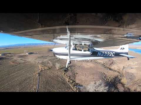 Short Field Landing in Cessna 180 - GoPro 7